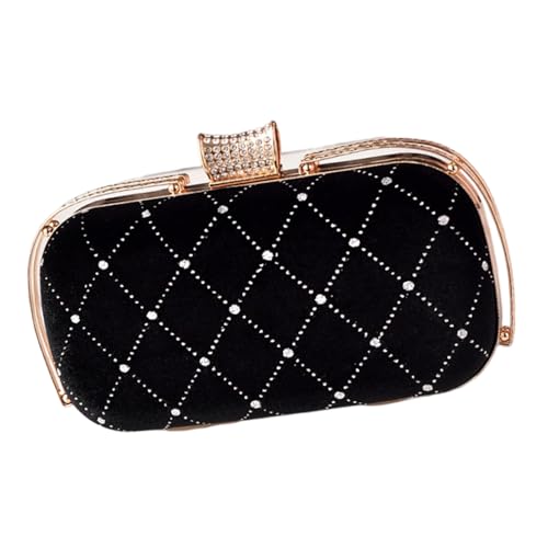 Elegante Gesteppte Abendtasche Für Frauen Und Mädchen Prom Party Umhängetasche Handtasche Crossbody Tasche Mit Kettenriemen Frauen Hochzeit Clutch von FIRSTXIU