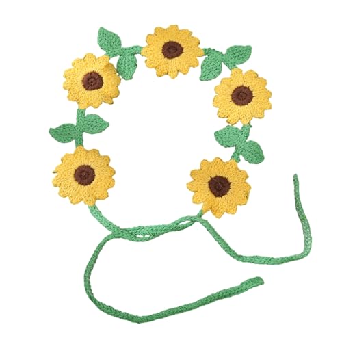 Elegante Gestrickte Blumenhaarband Verstellbare Weiche Kopfgeschoss Für Damen Täglich Party Oder Urlaub Outfits Bunte Turban Hairbänder Strandzubehör Elegante Gestrickte Blumenhaarband Verstellbare Weiche Kopfgeschoss Für Damen Täglich Party Oder Urlaub Outfits Bunte Turban Hairbänder Strandzubehör von FIRSTXIU