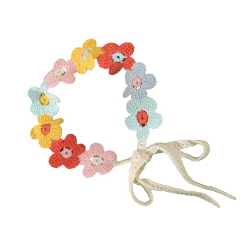 Elegante Gestrickte Blumenhaarband Verstellbare Weiche Kopfgeschoss Für Damen Täglich Party Oder Urlaub Outfits Bunte Turban Hairbänder Strandzubehör Elegante Gestrickte Blumenhaarband Verstellbare Weiche Kopfgeschoss Für Damen Täglich Party Oder Urlaub Outfits Bunte Turban Hairbänder Strandzubehör von FIRSTXIU
