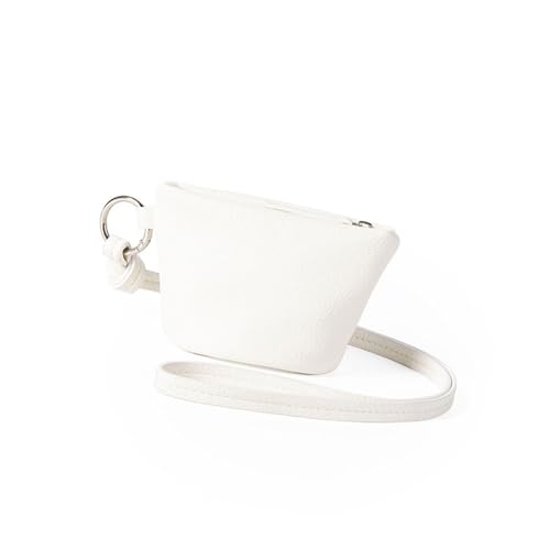 Elegante Hals Brieftasche Für Münz Und Keys PU Wechsel Tasche Mit Reißverschluss Brieftaschen Geldbeutel Für Männer Und Frauen Kleine Schulterbeutel von FIRSTXIU