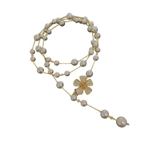 Elegante Perlen Taillenkette Für Frauen Klassischer Metallkörperschmuck Mit Einzigartigem Design Für Formelle Veranstaltung Und Täglicher Kleidung Stilvoller Blumenkette Elegante Perlen Taillenkette Für Frauen Klassischer Metallkörperschmuck Mit Einzigartigem Design Für Formelle Veranstaltung Und Täglicher Kleidung Stilvoller Blumenkette von FIRSTXIU