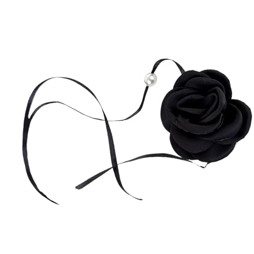 Elegante Rosen Taille Kette Halskette Halskette Imitation Perlen Blumenkragen Kettenschmuck Für Frauen Verstellbare Länge Retro Elegante Rosen Taille Kette Halskette Halskette Imitation Perlen Blumenkragen Kettenschmuck Für Frauen Verstellbare Länge Retro von FIRSTXIU