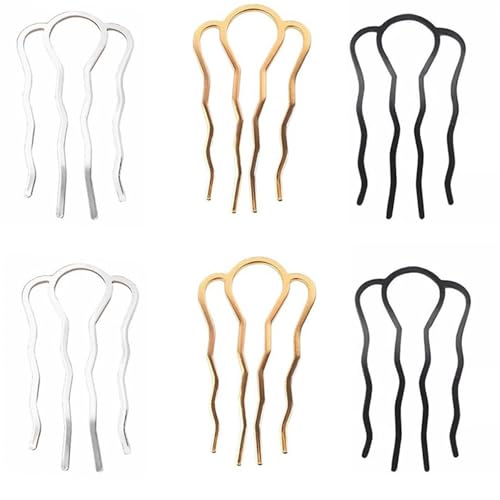 Elegantes Metallbrötchen Haarwerkzeug Für Frauen Hochzeit Täglich Arbeit Stark Halten Modische Metallhaarstyling Clip Bequemer Haarnadel Set Elegantes Metallbrötchen Haarwerkzeug Für Frauen Hochzeit Täglich Arbeit Stark Halten Modische Metallhaarstyling Clip Bequemer Haarnadel Set von FIRSTXIU