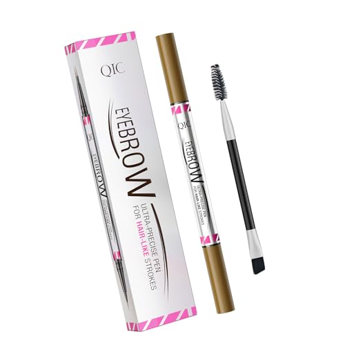 Eyebrow Pen 2 In 1 Duals Eye Brow Stifte Wasserdichtes Mikroblading Augenbrauenstift Mit Pinsel Dauerhafter Präziser Brauenstifte von FIRSTXIU