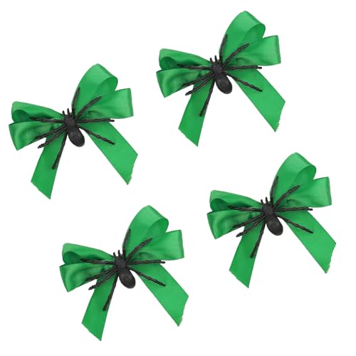 FIRSTXIU 4pcs Bögen Form Barrettes Feiertagsparty Haarzubehör Bögen Clips Mit Gesicherten Halten Für Erwachsene Kinder Urlaubskostüm Clips von FIRSTXIU