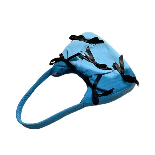 FIRSTXIU ABERARM BAG Women Achselhilfe Winterhandtasche 2024 Mädchen Bogenknot Schulter Geeignet Für Verschiedene Anlass Achselbeutel von FIRSTXIU