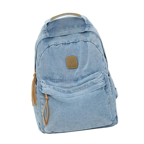 FIRSTXIU Ästhetischer Rucksack Für Mädchen Retro Denims Rucksack Große Kapazität Casual Daypacks Reisenbag Schülern Schultasche Reise Leichtes Denims Schule Ästhetik von FIRSTXIU