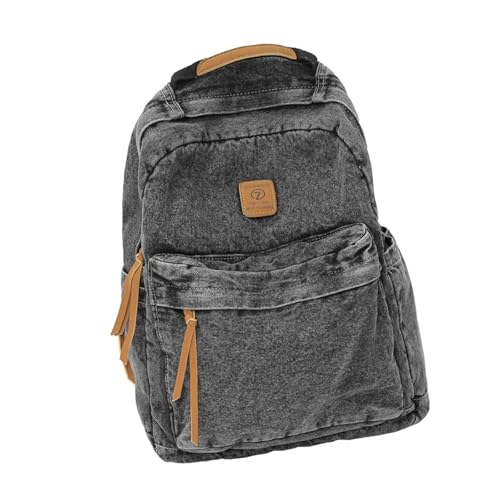 FIRSTXIU Ästhetischer Rucksack Für Mädchen Retro Denims Rucksack Große Kapazität Casual Daypacks Reisenbag Schülern Schultasche Reise Leichtes Denims Schule Ästhetik von FIRSTXIU