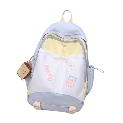 FIRSTXIU Ästhetischer Rucksack Für Mädchen Schöne Koreanische Stile Lässige Daypourz von FIRSTXIU