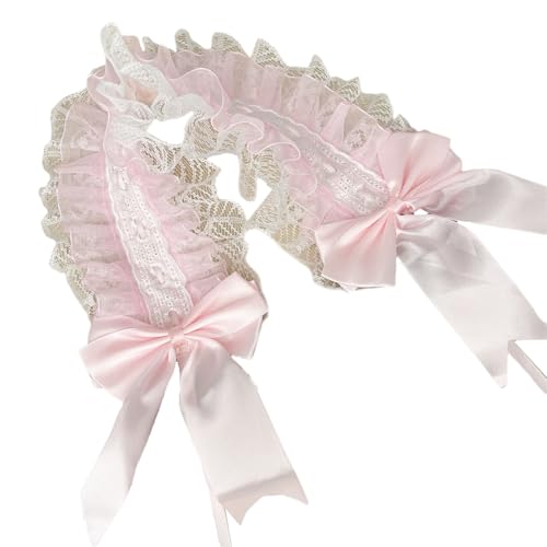 FIRSTXIU Anime Maid Hairband Mit Langem Ribbon Spitze Bowknot Breites Haarband 2000er Subkulturen Kostüm Stirnband Cosplay Requisiten Kopfstück Modische Haarzubehör Accessoire FIRSTXIU Anime Maid Hairband Mit Langem Ribbon Spitze Bowknot Breites Haarband 2000er Subkulturen Kostüm Stirnband Cosplay Requisiten Kopfstück Modische Haarzubehör Accessoire von FIRSTXIU