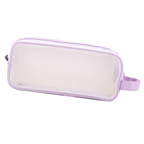 FIRSTXIU Clear Pen Case Für Prüfungen Multifunktionelle Bleistiftbeutel Mit Großer Kapazität Bleistiftkoffer Kosmetikbeutel Reisen Toilettenartikel Tasche Klare Organisatoren von FIRSTXIU