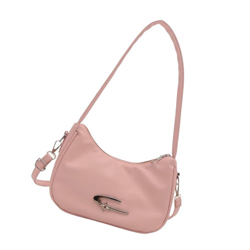 FIRSTXIU Damen PU Leder Mond Form Schulter Cross Body von FIRSTXIU