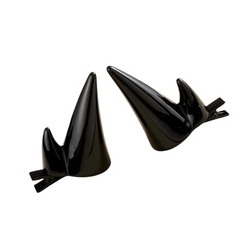 FIRSTXIU Devil Horn Hair Clip Secure Grip Design Dekorative Seitenclip Für Punk Kostümveranstaltung Accessoires Party Accessoire von FIRSTXIU