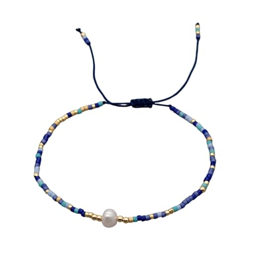 FIRSTXIU Elastische Stränge Armband Handgelenk Schmuck Brautperlen Armband Perfekt Für Brautparty Geschäftstreffen Alltagsstile Handgefertigte Perlen Schmuck von FIRSTXIU