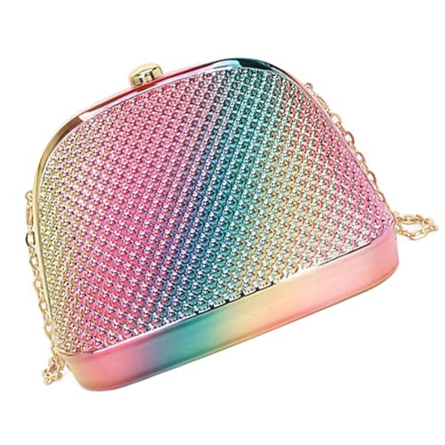 FIRSTXIU Elegante Acryl Umhängetasche Mit Einzigartiger Muschelform Crossbody Geldbörse Abendbeutel Party Handtasche Für Besondere Evening Tasche von FIRSTXIU