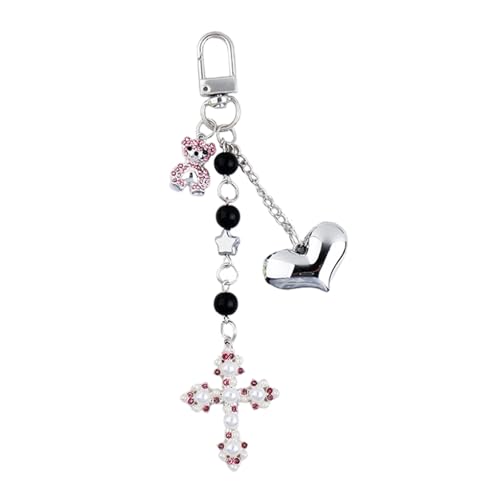 FIRSTXIU Fashion Schlüsselbeutel Anhänger Einzigartiger Und Eleganter Schlüsselringzubehör Telefon Charme Für Geldbörse Rucksack Religiöser Charme Anhänger von FIRSTXIU