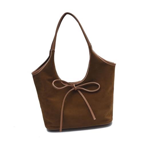 FIRSTXIU Frauen Bag Mode Handtasche All Matching School Tasche Schöne Bögen Schulter Top Große Kapazität Achselhöhle Frauen Schöne Bögen Handtasche All Matching Schulter Mode Jeden Tag von FIRSTXIU