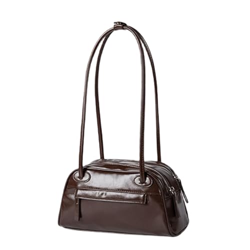 FIRSTXIU Frauen Bag Winter Umhängetasche Top Retro Achselhilfe Handtasche Mit Festpendelunterarm Frauen Achselhaut Winter Handtasche All Matching Schulter Unterarm von FIRSTXIU