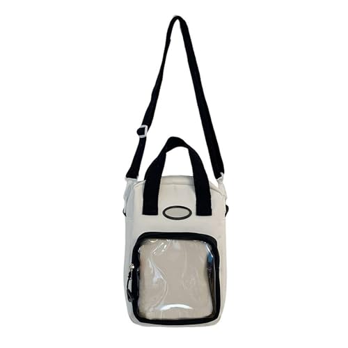 FIRSTXIU Frauen Itabag Japanische Stile Crossbody Tasche Klare Schulter Handtasche Nylon Messenger Shopping Dating Telefon Frauen Japanische Stile Schulter Klare Itabag Telefon Crossbody von FIRSTXIU