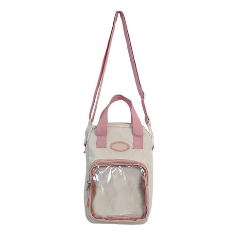 FIRSTXIU Frauen Itabag Japanische Stile Crossbody Tasche Klare Schulter Handtasche Nylon Messenger Shopping Dating Telefon Frauen Japanische Stile Schulter Klare Itabag Telefon Crossbody von FIRSTXIU