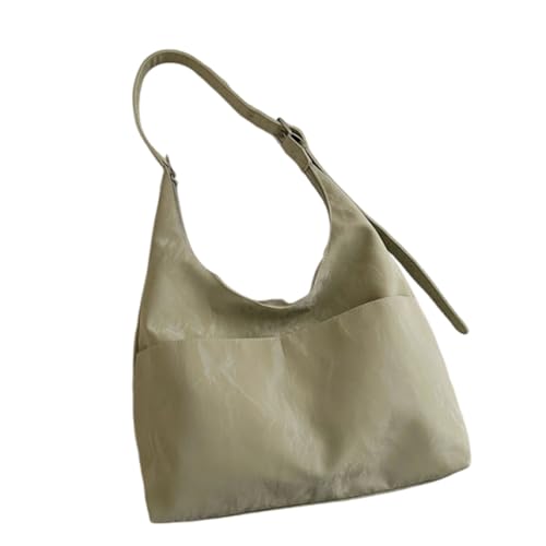 FIRSTXIU Frauen Mit Großer Kapazität Umhängetasche Ästhetische PU Leder Unterarmtaschen Slouchy Handtasche Zum Einkaufen Und Täglichen Gebrauch Damenbeutel von FIRSTXIU