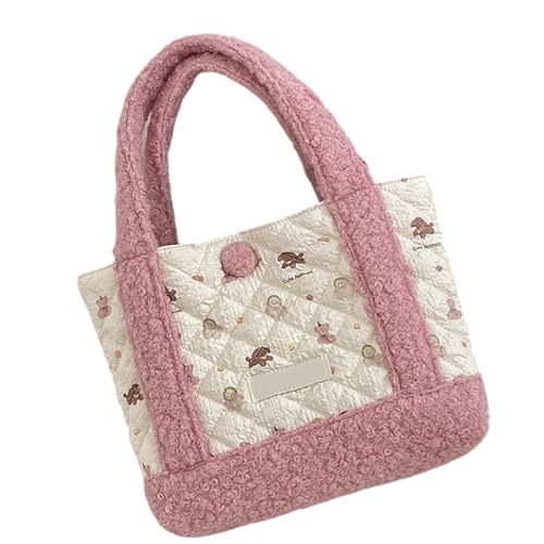 Frauen Tasche Große Kapazität Bag Mode Handtasche All Matching Top Einkaufsbären Cartoon Bär Dail von FIRSTXIU