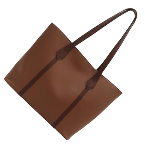 FIRSTXIU Frauen Tasche Mit Großer Kapazität Achselhöhle Mode Handtasche All Matching Top Satchel PU Leder Schulter Frauen PU Leder Handtasche All Matching Schulter Wintertasche Satchel von FIRSTXIU