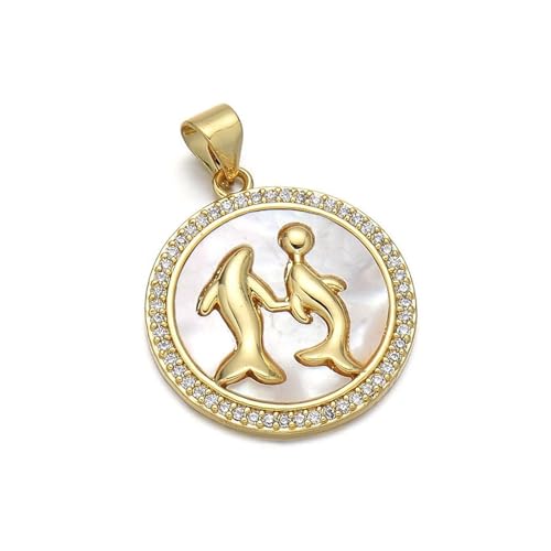 FIRSTXIU Handgefertigte Schmuckstücke Machen Köstlichkeiten Sternbücher Messing Charme Sternbilder Anhänger Für Bastelbegeisterte Sternschild Schmuckanhänger Anwesend von FIRSTXIU