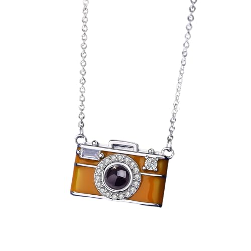 FIRSTXIU Kamera Halskette Mit 100 Sprache Projektion Mehrsprachige Schlüsselbeutelkette Eleganter Kupferschmuck Für Kulturelle Enthusiasten Allergie Resistente Kupfermode Halskette FIRSTXIU Kamera Halskette Mit 100 Sprache Projektion Mehrsprachige Schlüsselbeutelkette Eleganter Kupferschmuck Für Kulturelle Enthusiasten Allergie Resistente Kupfermode Halskette von FIRSTXIU