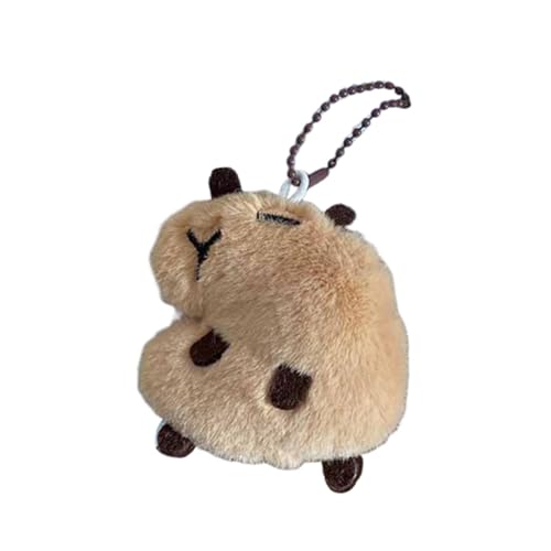 FIRSTXIU Kreativer Tierplüschschlüsselhalter Mit Quietschen Funktionstasche Erklärungen Plüsch Keyring Geldbeutel Geschenk Für Tierliebhaber Süßes Bag Charme von FIRSTXIU