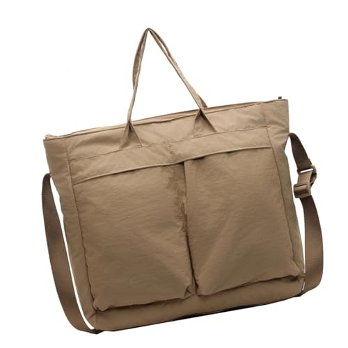 FIRSTXIU Lässige Nylon Stoff Umhängetaschen Herren Crossbody Tasche Mit Großer Kapazität Und Mehreren Taschen Japanische Stiltasche Frauen Handtasche von FIRSTXIU