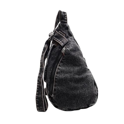 FIRSTXIU Leichte Und Funktionale Herren Brustbeutel Große Schulter Cross Body Taschen Für Die Arbeitsschule Oder Freien Praktische Schultertasche Geeignet von FIRSTXIU