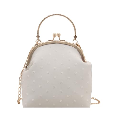 FIRSTXIU Luxusabend Geldbeutel Geräumiger Innenraum Abschlussbeutel Mit Abnehmbarem Kettengriff Der Komfort Und Vielseitigkeit Tragbare Abendtasche Für Essentials Bietet von FIRSTXIU