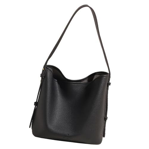 FIRSTXIU Mehrzweck Frauen Mit Großer Kapazitätsumbeutel Modische Feste Farbe PU Leder Crossbody Tasche Mit Verstellbarem Riemen PU Leder Crossbody von FIRSTXIU