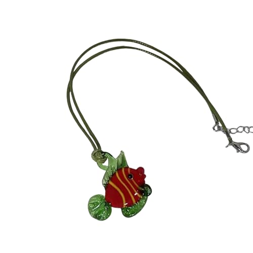 FIRSTXIU Mode Fisch Halskette Halskette Verstellbares Auffälliges Accessoire Für Handgefertigte Schmucksammler Modische Frauen Geeignet FIRSTXIU Mode Fisch Halskette Halskette Verstellbares Auffälliges Accessoire Für Handgefertigte Schmucksammler Modische Frauen Geeignet von FIRSTXIU