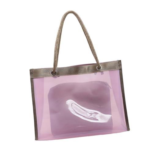 FIRSTXIU Mode Große Kapazität Clear Handtasche Leichtes PVC Umhängetasche Und Make Up Tasche Für Einkäufe Oder Stadionereignisse Mit Großer Kapazitätsschulter FIRSTXIU Mode Große Kapazität Clear Handtasche Leichtes PVC Umhängetasche Und Make Up Tasche Für Einkäufe Oder Stadionereignisse Mit Großer Kapazitätsschulter von FIRSTXIU