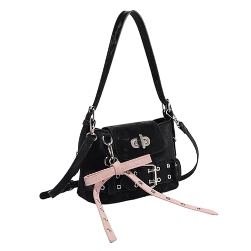 FIRSTXIU Motorradstile PU Leder Umhängetasche Mit Verstellbarer Gurt Crossbody Taschen Freizeitpendelpendler Für Den Täglichen Gebrauch Elegante Crossbody Geldbörse FIRSTXIU Motorradstile PU Leder Umhängetasche Mit Verstellbarer Gurt Crossbody Taschen Freizeitpendelpendler Für Den Täglichen Gebrauch Elegante Crossbody Geldbörse von FIRSTXIU
