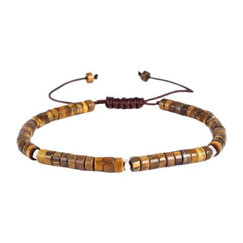 FIRSTXIU Natursteinarmband Charme Armband Perlen Die Frieden Und Selbstdisziplin Für Anspruchsvolles Outfit Unisex Armband Verbessern von FIRSTXIU