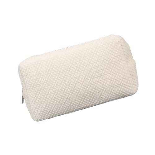 FIRSTXIU Plüsch Bleistiftkoffer Reißverschluss Bleistiftbeutel Für Erwachsene Erwachsene Große Kapazität Stiftbeutel Reisekosmetikspeicherbeutel Pen Hülle von FIRSTXIU