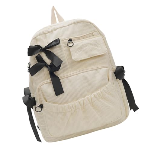 FIRSTXIU Schöne Bögen Rucksack Schule Rucksack Teenager Japanische Stile Großkapazität Mädchen Reisen Schöne Bögen Schülerschule Mädchen Teenager Große Kapazität von FIRSTXIU