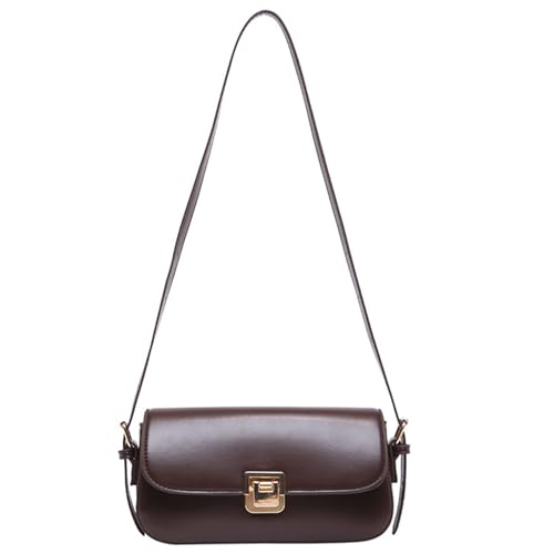 FIRSTXIU Stilvolle Handtasche Umhängetaschen PU Leder Achselstärke Geldbörse Frauentasche Geeignet Für Verschiedene Anlass Umhängetaschen von FIRSTXIU