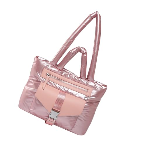FIRSTXIU Stilvolle Puffer Schulter Geldbörse Mit Geräumiger Innen Und Multi Fach Handtasche Für Arbeitspendler Und Reisen. von FIRSTXIU