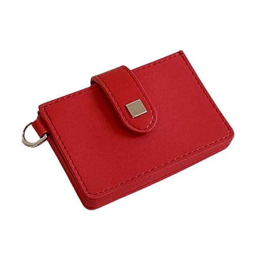 FIRSTXIU Stilvoller PU Leder Kartenkoffer Cash Wallet Bus Card Slot Geeignet Für Geschäftskonferenzen Pendeln Und Verschiedene Gelegenheit PU Leder Geldbeutel von FIRSTXIU