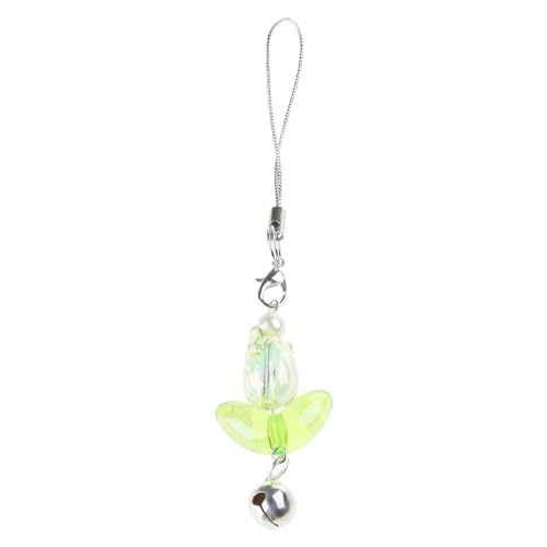 FIRSTXIU Süße Tulpen Telefon Charme Straps Auto Schlüsselhänge Anhänger Modetasche Dekoration Lanyard Geldbeutel Accessoires Bag Anhänger Charm Dekoration von FIRSTXIU