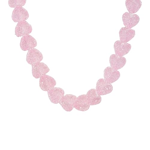 FIRSTXIU Verspieltes Herzharz Charme Halskette Multi Farboptionen Leichtes Design Verstellbarer Kettencharme Für Alltägliche Stile Stilvoller Schlüsselbeinkettenzubehör FIRSTXIU Verspieltes Herzharz Charme Halskette Multi Farboptionen Leichtes Design Verstellbarer Kettencharme Für Alltägliche Stile Stilvoller Schlüsselbeinkettenzubehör von FIRSTXIU