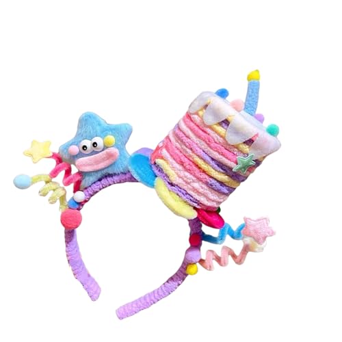 Festliches Verdrehtes Stirnband Mit Sternkuchendekoration Kopfbequeme Kopfbedeckung Für Kinder Und Erwachsene Party Kopfbedeckung von FIRSTXIU