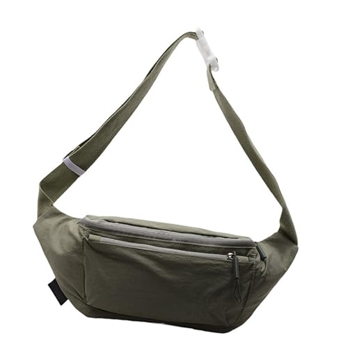 Frau Sport Crossbody Tasche Feste Brustbeutel Mit Verstellbarem Gurt Telefonhalter Brustpack Lässig Schulterin Lässiger Schulter Sport Mit Verstellbarem Riemen Kreuzkörper von FIRSTXIU
