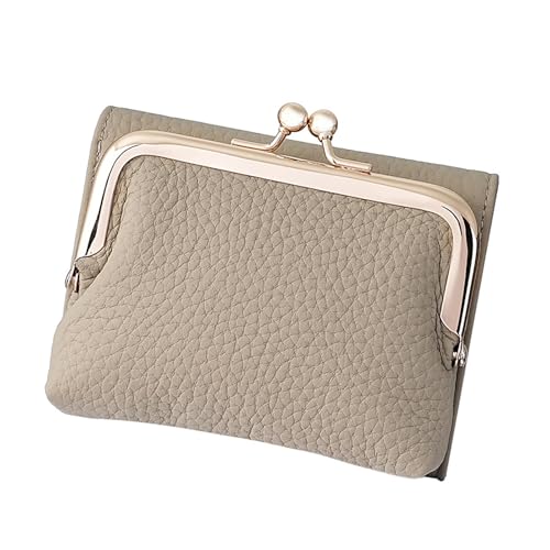 Frauen Kurzer Brieftasche Mit Münzkompartiment Und Fotostein Pu Leder Kartenhalter Münze Geldbeutel Wechseln Sie Beutel Brieftasche Für Mädchen von FIRSTXIU