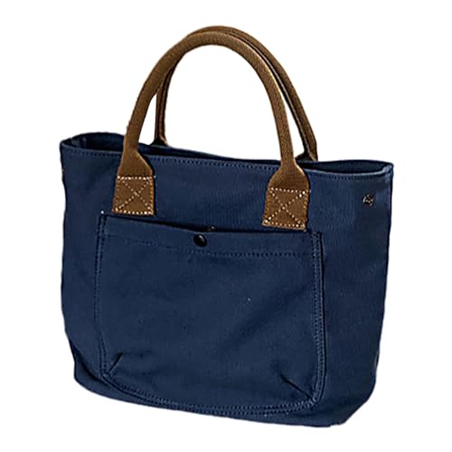 Frauen Leinwand Tasche Freizeit Handtasche Japanischer Stil Mit Reißverschluss Mittagessen Einkaufs Shopping Für Arbeit Reise Täglich Frauen Leinwand Weibliche Handtasche Japanischer Stil von FIRSTXIU