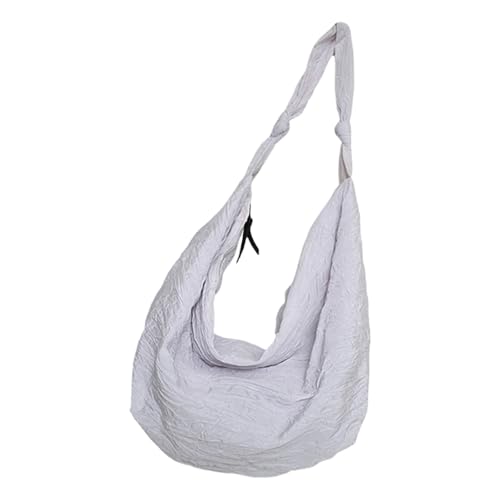 Frauen Tasche Große Kapazität Umhängetaschen Schüler Schule Lazy Styles Crossbody Plissee Messenger Für Alltägliche Frauen Schulter Großer Kapazität Messenger Lazy Styles Crossbody von FIRSTXIU